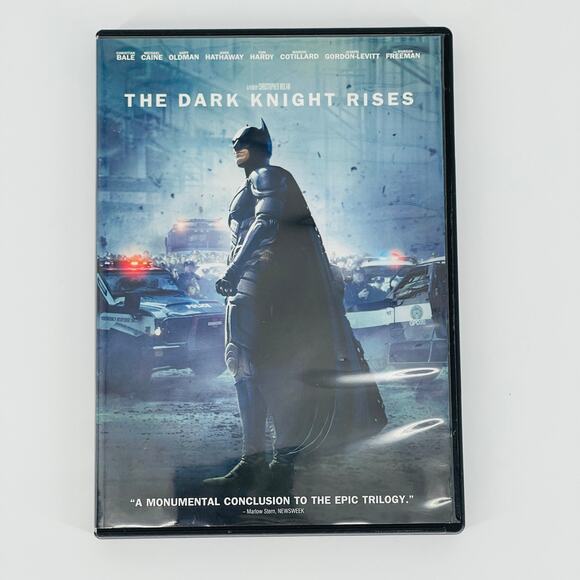 The Dark Knight Rises Movie DVD - Good Used Condition - Picture 2 of 10